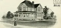 An illustration from A practical treatise on the steel square and its application to everyday use : being an exhaustive collection of steel square problems and solutions, "old and new", with many original and useful additions, forming a complete encyclopedia of steel square knowledge, together with a brief history of the square, and description of tables, keys and other aids and attachments (1903)