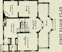 An illustration from A practical treatise on the steel square and its application to everyday use : being an exhaustive collection of steel square problems and solutions, "old and new", with many original and useful additions, forming a complete encyclopedia of steel square knowledge, together with a brief history of the square, and description of tables, keys and other aids and attachments (1903)
