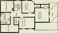 An illustration from A practical treatise on the steel square and its application to everyday use : being an exhaustive collection of steel square problems and solutions, "old and new", with many original and useful additions, forming a complete encyclopedia of steel square knowledge, together with a brief history of the square, and description of tables, keys and other aids and attachments (1903)