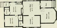 An illustration from A practical treatise on the steel square and its application to everyday use : being an exhaustive collection of steel square problems and solutions, "old and new", with many original and useful additions, forming a complete encyclopedia of steel square knowledge, together with a brief history of the square, and description of tables, keys and other aids and attachments (1903)