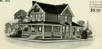 An illustration from A practical treatise on the steel square and its application to everyday use : being an exhaustive collection of steel square problems and solutions, "old and new", with many original and useful additions, forming a complete encyclopedia of steel square knowledge, together with a brief history of the square, and description of tables, keys and other aids and attachments (1903)