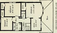 An illustration from A practical treatise on the steel square and its application to everyday use : being an exhaustive collection of steel square problems and solutions, "old and new", with many original and useful additions, forming a complete encyclopedia of steel square knowledge, together with a brief history of the square, and description of tables, keys and other aids and attachments (1903)