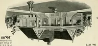 An illustration from A practical treatise on the steel square and its application to everyday use : being an exhaustive collection of steel square problems and solutions, "old and new", with many original and useful additions, forming a complete encyclopedia of steel square knowledge, together with a brief history of the square, and description of tables, keys and other aids and attachments (1903)
