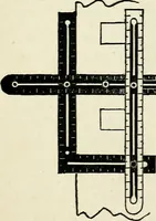 An illustration from A practical treatise on the steel square and its application to everyday use : being an exhaustive collection of steel square problems and solutions, "old and new", with many original and useful additions, forming a complete encyclopedia of steel square knowledge, together with a brief history of the square, and description of tables, keys and other aids and attachments (1903)