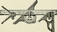 An illustration from A practical treatise on the steel square and its application to everyday use : being an exhaustive collection of steel square problems and solutions, "old and new", with many original and useful additions, forming a complete encyclopedia of steel square knowledge, together with a brief history of the square, and description of tables, keys and other aids and attachments (1903)