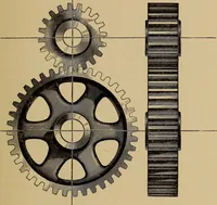 An illustration from Practical treatise on gearing (1892)