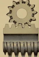 An illustration from Practical treatise on gearing (1892)