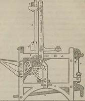 An illustration from A practical treatise on weaving by hand and power looms : intended as a text book for manufacturers by hand and power looms, and power loom engineers ... (1846)
