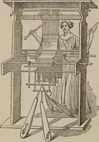 An illustration from A practical treatise on weaving by hand and power looms : intended as a text book for manufacturers by hand and power looms, and power loom engineers ... (1846)