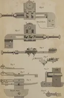 An illustration from A practical treatise on weaving by hand and power looms : intended as a text book for manufacturers by hand and power looms, and power loom engineers ... (1846)
