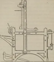 An illustration from A practical treatise on weaving by hand and power looms : intended as a text book for manufacturers by hand and power looms, and power loom engineers ... (1846)