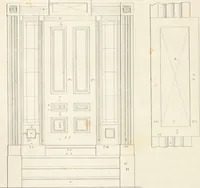 An illustration from Practice of architecture : containing the five orders of architecture and an additional column and entablature, with all their elements and details explained and illustrated, for the use of carpenters and practical men. (1835)
