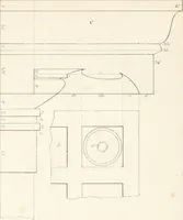 An illustration from Practice of architecture : containing the five orders of architecture and an additional column and entablature, with all their elements and details explained and illustrated, for the use of carpenters and practical men. (1835)