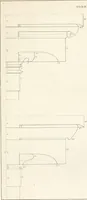 An illustration from Practice of architecture : containing the five orders of architecture and an additional column and entablature, with all their elements and details explained and illustrated, for the use of carpenters and practical men. (1835)