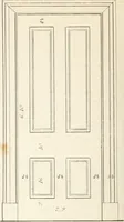 An illustration from Practice of architecture : containing the five orders of architecture and an additional column and entablature, with all their elements and details explained and illustrated, for the use of carpenters and practical men. (1835)