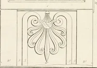 An illustration from Practice of architecture : containing the five orders of architecture and an additional column and entablature, with all their elements and details explained and illustrated, for the use of carpenters and practical men. (1835)