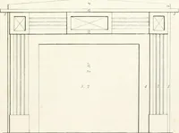 An illustration from Practice of architecture : containing the five orders of architecture and an additional column and entablature, with all their elements and details explained and illustrated, for the use of carpenters and practical men. (1835)