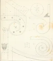 An illustration from Practice of architecture : containing the five orders of architecture and an additional column and entablature, with all their elements and details explained and illustrated, for the use of carpenters and practical men. (1835)