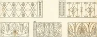 An illustration from Practice of architecture : containing the five orders of architecture and an additional column and entablature, with all their elements and details explained and illustrated, for the use of carpenters and practical men. (1835)