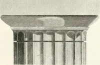An illustration from Practice of architecture : containing the five orders of architecture and an additional column and entablature, with all their elements and details explained and illustrated, for the use of carpenters and practical men. (1835)