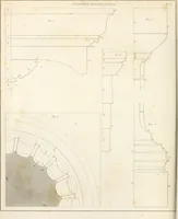 An illustration from Practice of architecture : containing the five orders of architecture and an additional column and entablature, with all their elements and details explained and illustrated, for the use of carpenters and practical men. (1835)