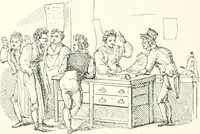An illustration from The practice of typography; correct composition; a treatise on spelling, abbreviations, the compounding and division of words, the proper use of figures and numerals, italic and capital letters, notes. etc., with observations on punctuation and proof-reading (1902)