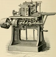 An illustration from The practice of typography; a treatise on the processes of type-making, the point system, the names, sizes, styles and prices of plain printing types (1899)