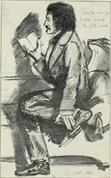 An illustration from Praeraphaelite diaries and letters (1900)