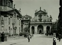 An illustration from Praha barokní (1915)