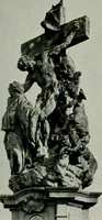 An illustration from Praha barokní (1915)