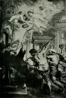 An illustration from Praha barokní (1915)