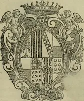 Picture 2 of 131 from Pratica manvale di arteglieria : nella quale si tratta della inuentione di essa, dell'ordine di condurla, & piantarla sotto à qualunque fortezza, fabricar mine da far volar in alto le fortezze, spianar le montagne, diuertir l'acque offensiue i regni & prouincie, tirar co i pezzi in molti & diuersi modi, far fuochi artificiali : con altri bellissimi secreti all'essercitio dell'arteglieria appartenenti (1586), leaf 2