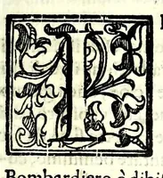 An illustration from Prattica manuale dell'artiglieria : doue si tratta dell'eccellenza, & origine dell'arte militare, e delle machine vsate da gli antichi : dell'inuentione della poluere, & artiglieria : del modo di condurla per acqua, e per terra, e piantarla in qual si voglia impresa : di fabricar le mine per mandar' in aria fortezze, e montagne : di fuochi artificiali : e di varij secreti, & importantissimi auuertimenti all'vso della guerra vtilissimi, e necessarij : e nel fine d'vn molto copioso, & importante essamine de'bombardieri ... (1606)