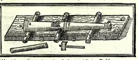 Picture 31 of 38 from Prattica manuale dell'artiglieria : doue si tratta dell'eccellenza, & origine dell'arte militare, e delle machine vsate da gli antichi : dell'inuentione della poluere, & artiglieria : del modo di condurla per acqua, e per terra, e piantarla in qual si voglia impresa : di fabricar le mine per mandar' in aria fortezze, e montagne : di fuochi artificiali : e di varij secreti, & importantissimi auuertimenti all'vso della guerra vtilissimi, e necessarij : e nel fine d'vn molto copioso, & importante essamine de'bombardieri ... (1606), leaf 297
