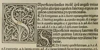 An illustration from Preclarissimus liber elementorum Euclidis perspicacissimi: in artem geometrie incipit qua[m] foelicissime