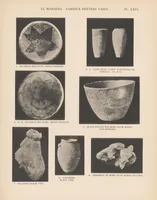 An illustration from Pre-dynastic cemetery at El Mahasna (1911)