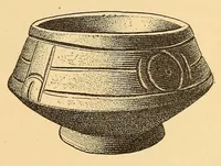 An illustration from Prehistoric objects from a shell-heap at Erin bay, Trinidad (1914)