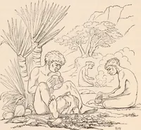An illustration from Pre-historic times, as illustrated by ancient remains and the manners and customs of modern savages (1892)