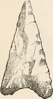 An illustration from Pre-historic times, as illustrated by ancient remains and the manners and customs of modern savages (1892)