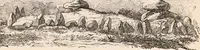 An illustration from Pre-historic times, as illustrated by ancient remains and the manners and customs of modern savages (1892)