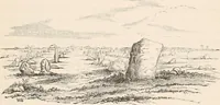 An illustration from Pre-historic times, as illustrated by ancient remains and the manners and customs of modern savages (1892)
