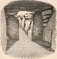 An illustration from Pre-historic times, as illustrated by ancient remains and the manners and customs of modern savages (1892)