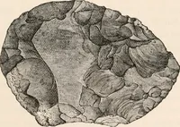 An illustration from Pre-historic times, as illustrated by ancient remains and the manners and customs of modern savages (1892)
