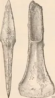 An illustration from Pre-historic times, as illustrated by ancient remains and the manners and customs of modern savages (1892)