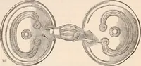 An illustration from Pre-historic times, as illustrated by ancient remains and the manners and customs of modern savages (1892)