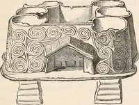 An illustration from Pre-historic times, as illustrated by ancient remains and the manners and customs of modern savages (1892)