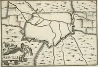 Picture 31 of 470 from Premiere[-seconde] partie, Les plans et profilz de toutes les principalles villes et lieux considerables de France : ensemble les cartes generalles de chascune prouince & les particulières de chasque gouuernement d'icelles (1636), leaf 100