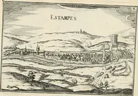 Picture 457 of 470 from Premiere[-seconde] partie, Les plans et profilz de toutes les principalles villes et lieux considerables de France : ensemble les cartes generalles de chascune prouince & les particulières de chasque gouuernement d'icelles (1636), leaf 1002