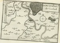Picture 458 of 470 from Premiere[-seconde] partie, Les plans et profilz de toutes les principalles villes et lieux considerables de France : ensemble les cartes generalles de chascune prouince & les particulières de chasque gouuernement d'icelles (1636), leaf 1004