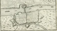 Picture 460 of 470 from Premiere[-seconde] partie, Les plans et profilz de toutes les principalles villes et lieux considerables de France : ensemble les cartes generalles de chascune prouince & les particulières de chasque gouuernement d'icelles (1636), leaf 1006